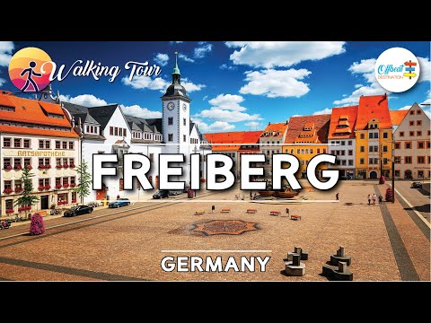 4K Freiburg Walking Tour | City Walk Germany 🇩🇪