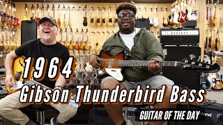 Video thumbnail for 1964 Gibson Thunderbird Bass | Guitar of the Day by Normans Rare Guitars