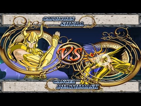 Saint Seiya: WORLD CUP | Octo Finals 4 - Shura vs Deathmask [1080p] [60fps]