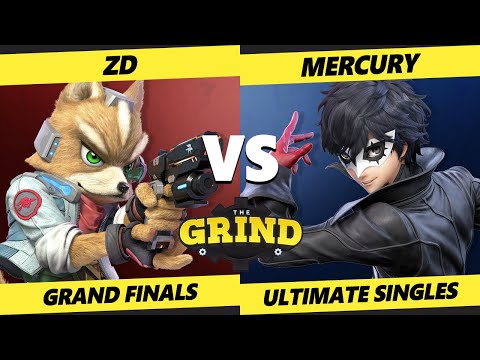 The Grind 125 Onine Grand Finals - Mercury (Joker) Vs. ZD [L] (Fox, Wolf, Roy) Smash Ultimate - SSBU