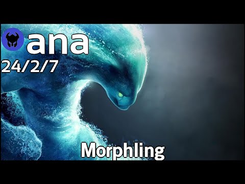 ana [OG] plays Morphling!!! Dota 2 7.21