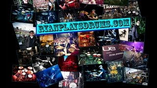 ryanplaysdrums.com - Ryan Jenkinson w/ Reverend & the Makers "Depthcharge" Live drum cam