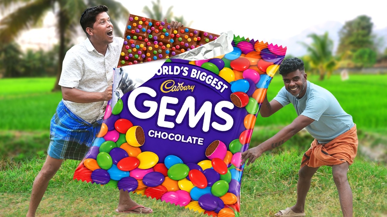 GEMS CHOCOLATE | World's Biggest Gems Chocolate Making | 100 Kg Gems Chocolate