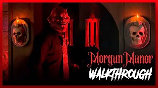 INSANE Home Haunt! Morgan Manor 2025 FULL Walkthrough(Must-See!) 👀🏚️ #hauntedhouse #walkthrough #fyp