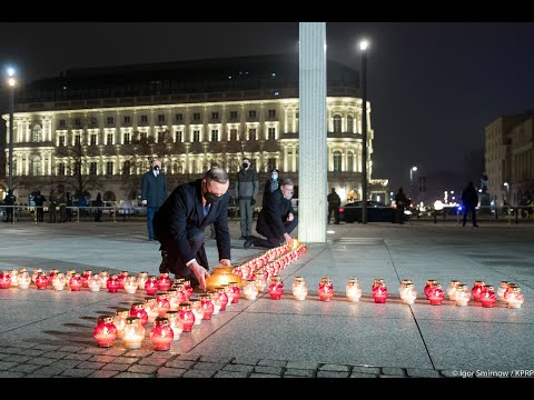 Prezydent zapalił „Światło Wolności”