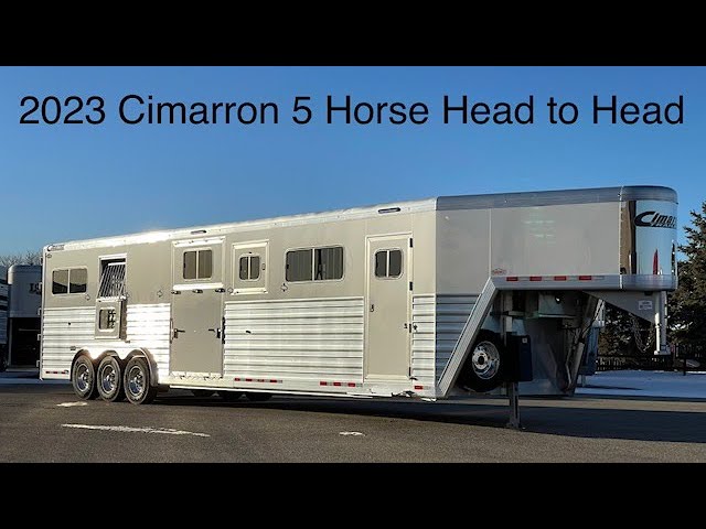 Preview image of 2023 Cimarron Norstar 5 Horse Head To Head Gooseneck - 5N221753 youtube video