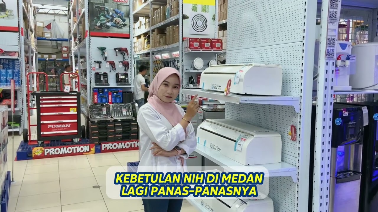 Supermarket bahan bangunan terlengkap dan terbesar di Medan #rumahidaman