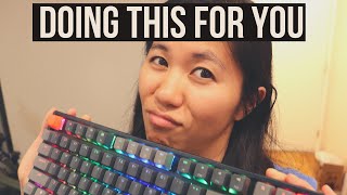 I Did This So You Don't Have To: Lubing Clicky Blue Switches