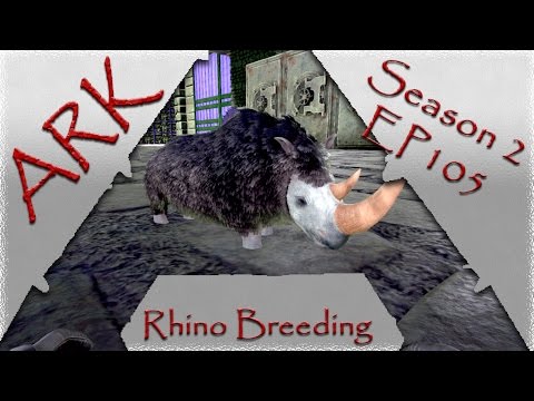 Ark Survival Evolved S2E105: Breeding Wooly Rhinos