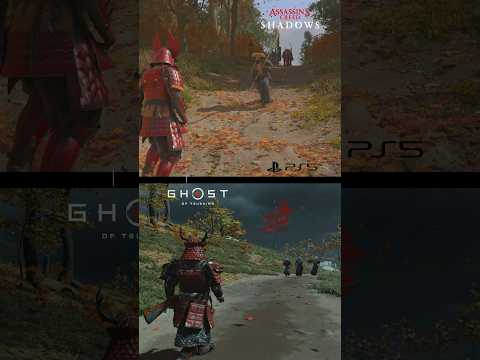 Ghost of Tsushima vs AC Shadows – Ronin Styles Compared! #gaming