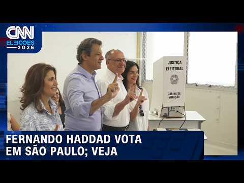 Acompanhe a votação de Fernando Haddad em São Paulo | CNN ELEIÇÕES