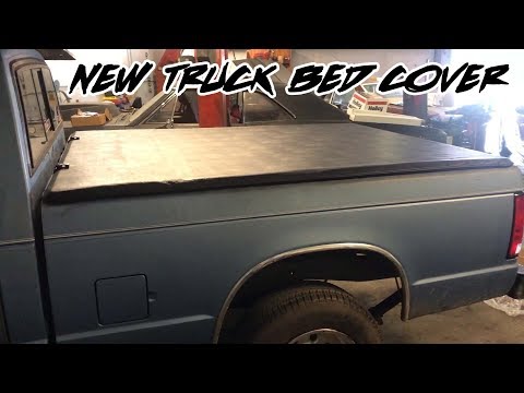 CHEAPSKATE BUDGET BUILD S10 TONNEAU BED COVER INSTALL!