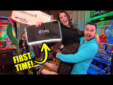 I Won My 1st EVER Big Money Bag at El Cortez!!!