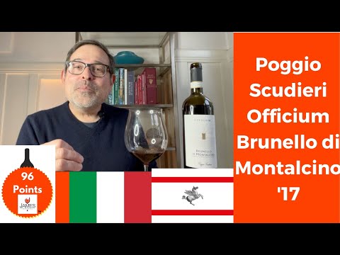 Poggio Scudieri Officium Brunello di Montalcino '17 96 Points #brunello