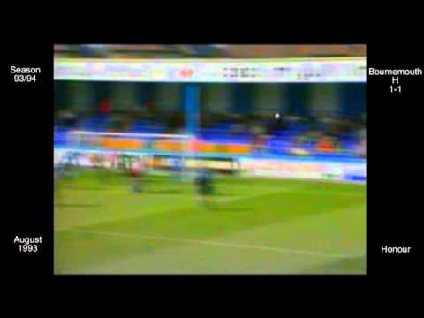 1993 - 1994 Hartlepool FC 03 D Bournemouth - Honour - great volley