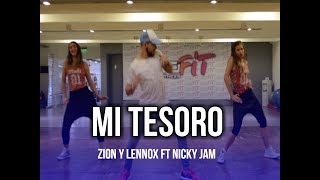 MI TESORO - Zion lennox ft. Nicky jam /Coreografía Zumba Fitness