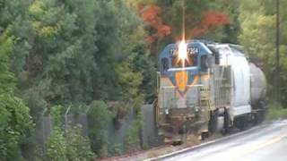 preview picture of video 'GP-38 Deisel Unit # 7304 Delware and Hudson Railroad'