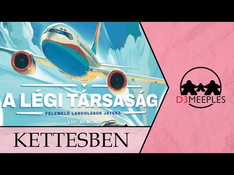 VÉLEMÉNYES KÉTFŐS JÁTSZMA: A LÉGI TÁRSASÁG - d3meeples