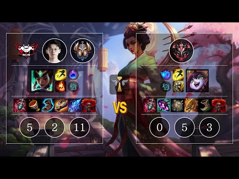 JDG Peace Karma vs Lulu Sup - KR Patch 10.13