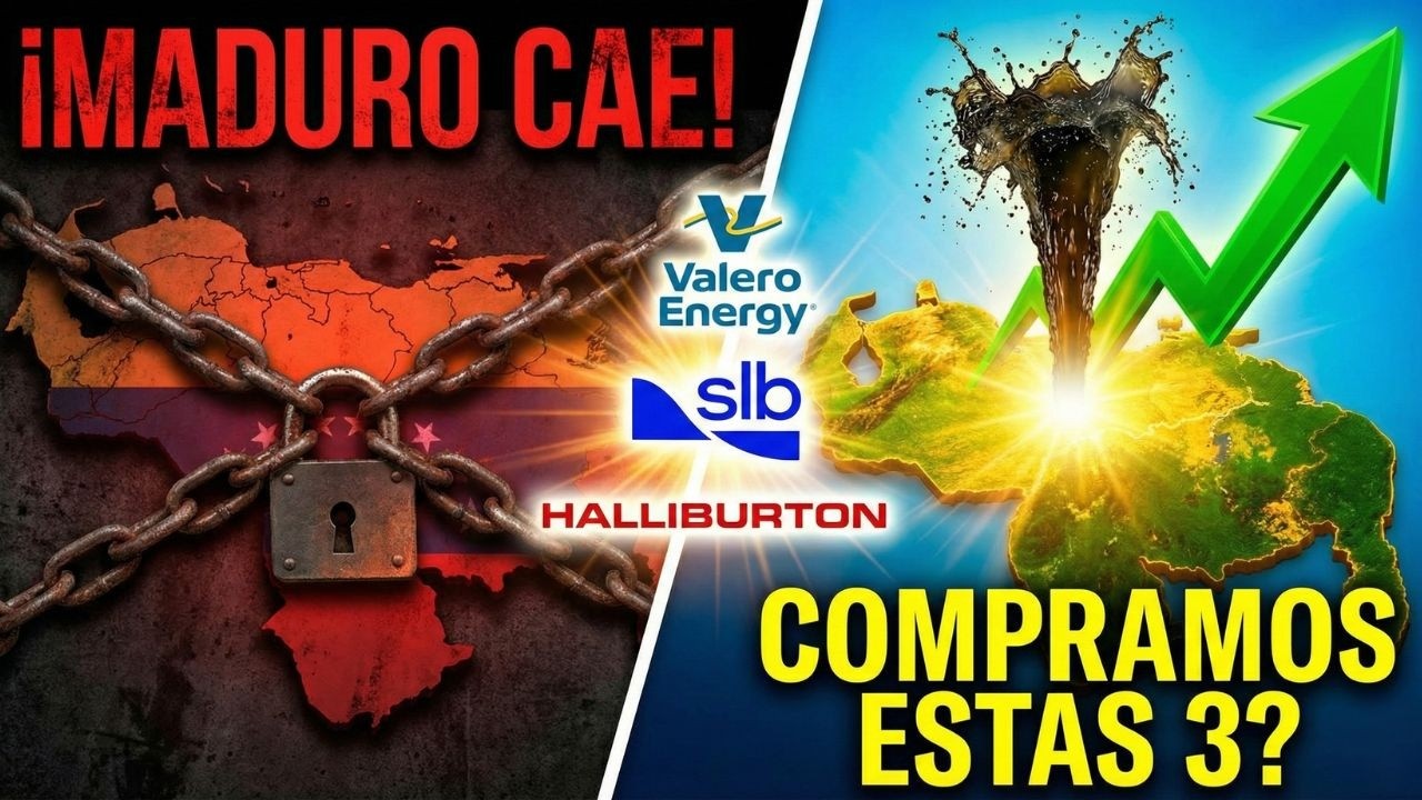 Top 3 STOCKS Que COMPRAR Por La Caída de Nicolas maduro