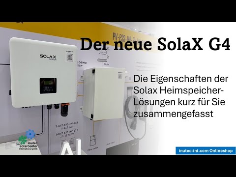 Intersolar 2025 I SolaX: Hybrid-Wechselrichter, Triple Power Speicher & smartes Zubehör
