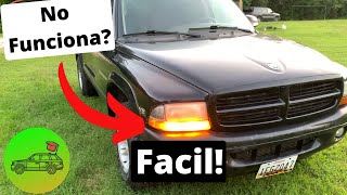 1998-2003 Dodge Durango/Dakota arreglando luz direcciónales