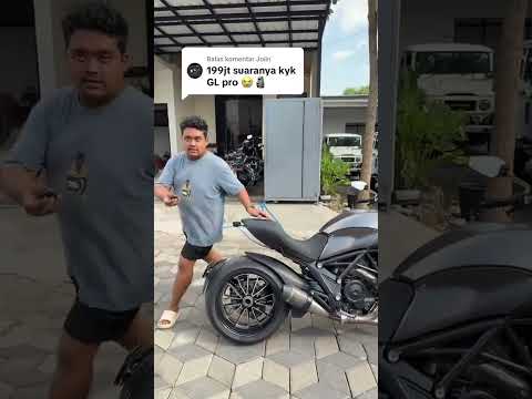 nih coba dengerin lagi.apa Ducati ini mirip Gl pro