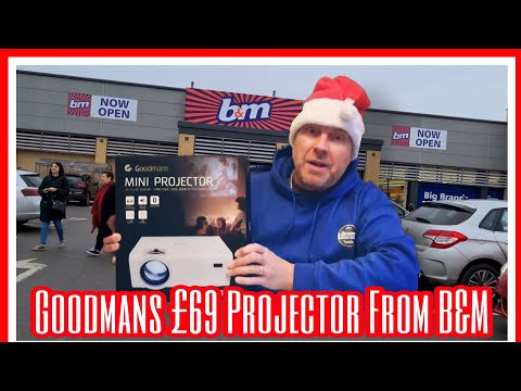 Goodmans Mini Projector Unboxing and Review