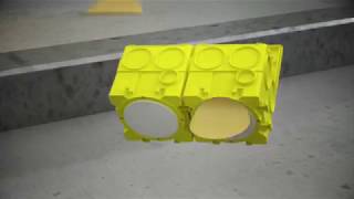 Système B² pour fabrication horizontale en usine