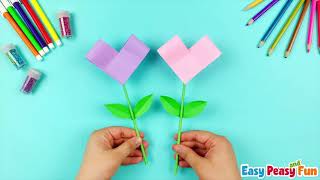 Flower Full of Love Craft - Valentines day crafts for kids