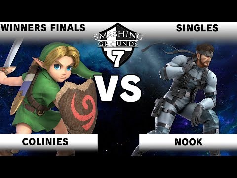Smashing Grounds 7 -Nook (Snake) Vs. Colinies (Young Link) -Winner Finals- SSBU