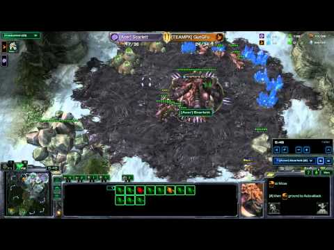 SeKo Starcraft - Scarlett vs GunGFuBanDa Game 3 - ZOTAC SC2 HOTS Replay