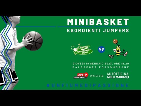 Minibasket Esordienti | Jumpers Fossombrone - Bees Pesaro