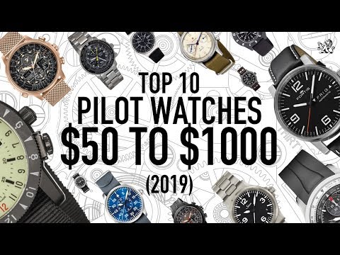 Top 10 BEST Pilot Watches $50 - $1000: Seiko, Citizen, Hamilton & More