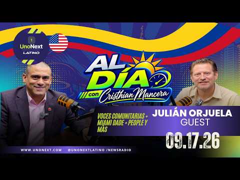 AL DÍA | 09-17-2026 | Julián Orjuela | Liderazgo comunal en La Vega, Colombia