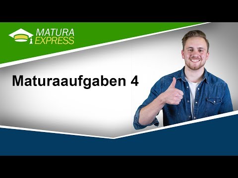 Maturaaufgaben 4 - Zentralmatura Mathematik Jänner 2019 #16