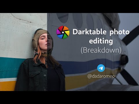 Darktable photo editing (breakdown)