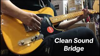 Video thumbnail for SQUIER CLASSIC VIBE 50S TELECASTER ELECTRIC GUITAR, MAPLE FB, BUTTERSCOTCH BLONDE Sound Demo by Jamcrew Music Studio