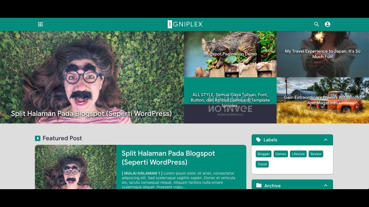 Youtube video player