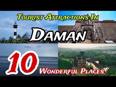 Top 10 Best Tourist Places to Visit in Daman | India 🇮🇳 🤩