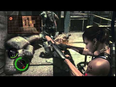 Let's Play Resident Evil 5 *Co-Op w/ Getsumara* #16: Saving Getsu