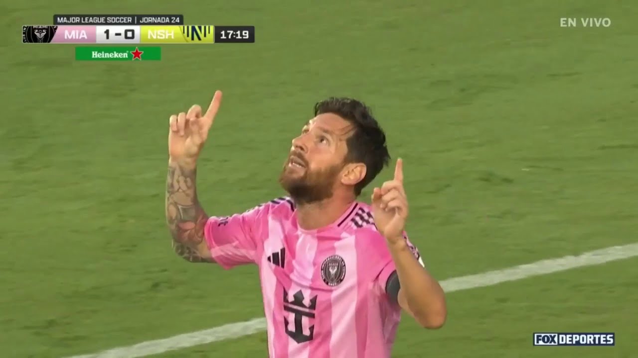 😎⚽🔝 LIONEL MESSI y todos sus GOLES en 2025 con el campeón INTER MIAMI en la MLS