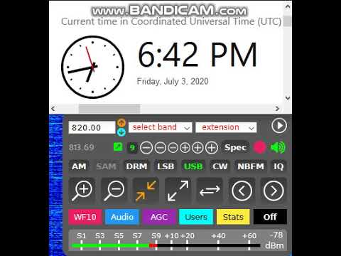 07 - Noise From Japanese SDR Is Still Transmitting [819 USB] [07-03-20]