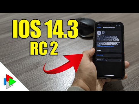 APPLE LANÇA IOS 14.3 RC 2 (GM 2) - OUTRA ATUALIZAÇÃO APPLE?