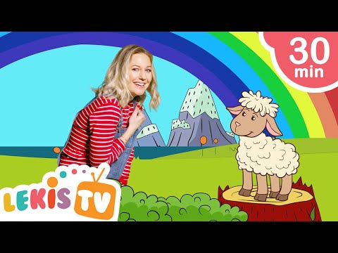 Bä Bä Vita Lamm | Barnsånger Med Vanja