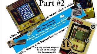 Pac-Man Mini-Cade Prototype with a Raspberry PI! - Part 2 - Controller Setup and Game Play