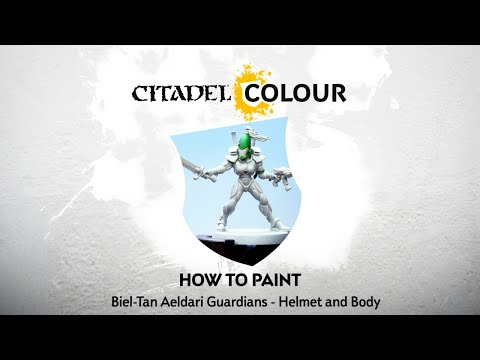 How to Paint: Biel-Tan Aeldari Guardians - Helmet and Body