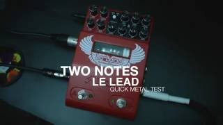 Video thumbnail for Two Notes Le Lead - Metal test by Ola Englund