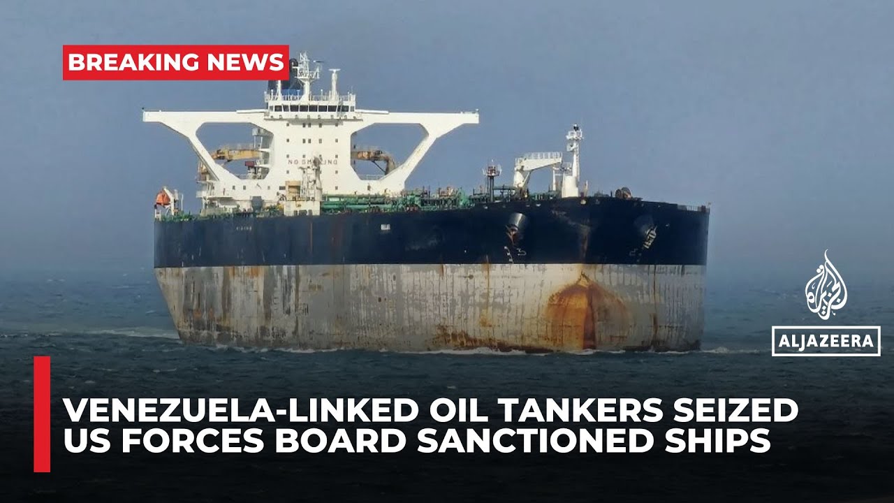 US Navy seizes two Venezuela-linked oil tankers in Atlantic and Caribbean