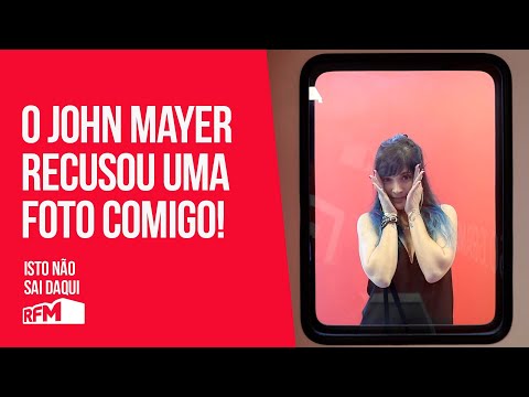 "O John Mayer recusou uma foto comigo!" - Isto Não Sai Daqui com Roberta Medina
